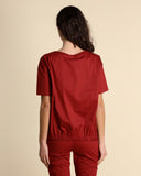 Blusa in popeline
