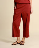 Poplin trousers