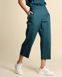 Pantaloni in popeline
