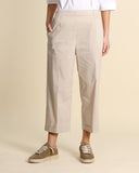 Poplin trousers