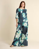 Blusa in popeline di cotone