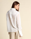Camicia in mussola di cotone