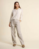Cardigan in cashmere, seta e lana con ricamo