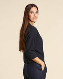Maglia in  cashmere, seta e lana