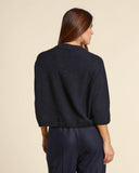 Maglia in  cashmere, seta e lana