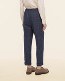 Pantaloni in misto lana