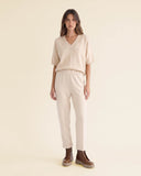 Pantaloni in misto cashmere