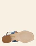 Sandali gioiello in pelle scamosciata