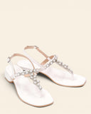 Sandali gioiello in pelle