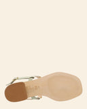 Sandali gioiello in pelle scamosciata