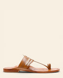 Sandali bassi in pelle