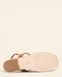 Sandli gioiello in pelle scamosciata