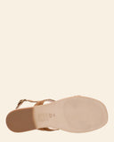 Sandali in pelle scamosciata
