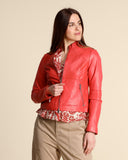 Lederjacke