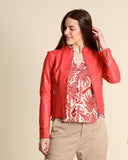 Lederjacke