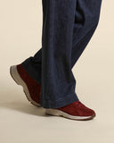 Sneakers in camoscio