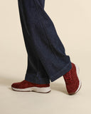 Sneakers in camoscio