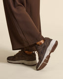 Sneakers in camoscio