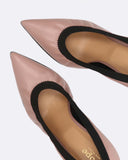 Décolleté in pelle