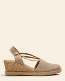 Espadrilles in pelle scamosciata