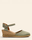 Espadrilles in pelle scamosciata