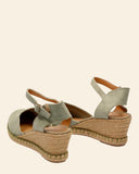 Espadrilles in pelle scamosciata