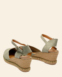 Espadrilles in pelle scamosciata