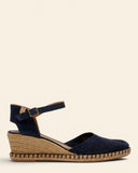 Espadrilles in pelle scamosciata