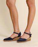 Espadrilles in pelle scamosciata