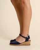 Espadrilles in pelle scamosciata