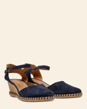 Espadrilles in pelle scamosciata