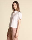 Camicia in cotone seersucker