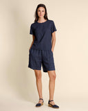 Blusa in sangallo di cotone