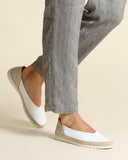 Ballerine in pelle