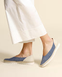 Ballerine in pelle scamosciata