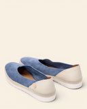 Ballerine in pelle scamosciata
