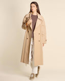 Trench con cappuccio