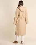 Trench con cappuccio