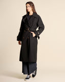 Trench con cappuccio