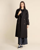 Trench con cappuccio