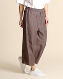 Pantaloni in lino e viscosa