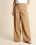 Pantaloni ampi in cotone