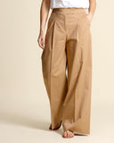 Pantaloni ampi in cotone