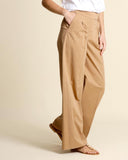 Pantaloni ampi in cotone