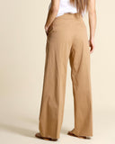 Pantaloni ampi in cotone