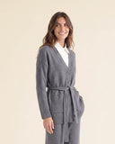 Cardigan in misto viscosa, lana e cashmere