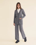 Cardigan in misto viscosa, lana e cashmere