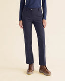 Pantaloni flare in cotone