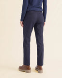 Pantaloni flare in cotone