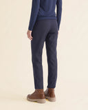 Pantaloni flare in cotone